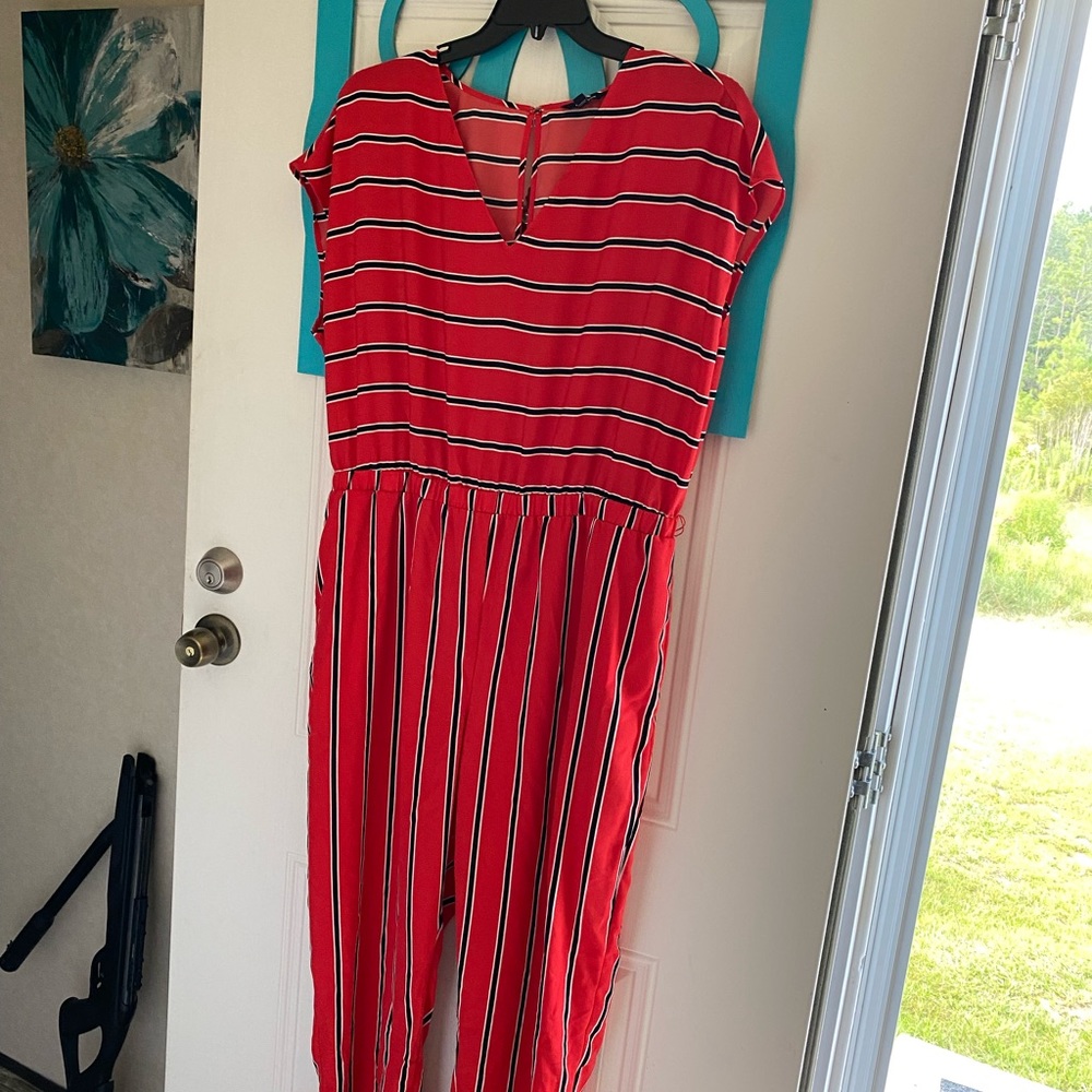 Express Red  jumpsuit